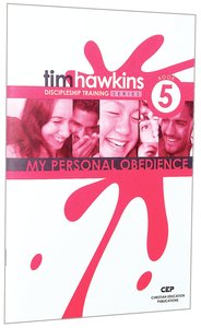 My Personal Obedience (#05 in Cep Discipleship Training Series) My Personal Obedience (#05 in Cep Discipleship Training Series)