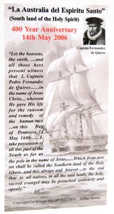 Bookmark: South Land of the Holy Spirit Bookmark: South Land of the Holy Spirit