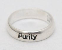 Ring: Purity Size 7 (Sterling Silver) Ring: Purity Size 7 (Sterling Silver)