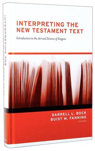 Interpreting the New Testament Text Interpreting the New Testament Text