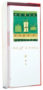 Christmas Boxed Cards: Gods Gift Gold Foiled Christmas Boxed Cards: Gods Gift Gold Foiled