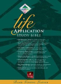 NLT Life Application Study Bible (Black Indexed) NLT Life Application Study Bible (Black Indexed)