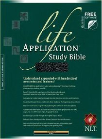 NLT Life Application Study Black Indexed NLT Life Application Study Black Indexed