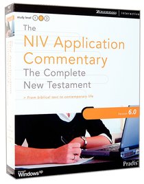 NIV Application Commentary 6.0 CDROM Win Complete New Testament NIV Application Commentary 6.0 CDROM Win Complete New Testament