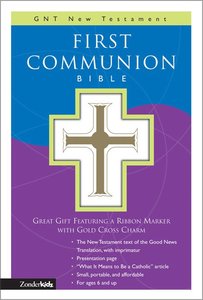 GNB Childrens First Communion New Testament With Psalms & Proverbs Compact White GNB Childrens First Communion New Testament With Psalms & Proverbs Compact White
