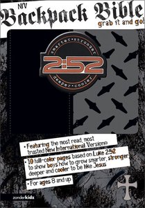 NIV 2:52 Backpack Bible Duo-Tone Black/Grey NIV 2:52 Backpack Bible Duo-Tone Black/Grey