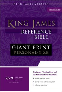 KJV Personal Giant Print Reference Bible Navy Indexed KJV Personal Giant Print Reference Bible Navy Indexed