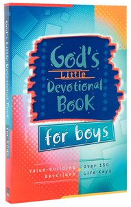 Gods Little Devotional Book For Boys Gods Little Devotional Book For Boys