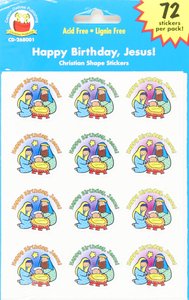Sticker Pack: Happy Birthday, Jesus! Sticker Pack: Happy Birthday, Jesus!