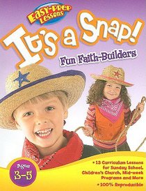 Its a Snap (Reproducible) (Pre-School) (Bible Fun Stuff Series) Its a Snap (Reproducible) (Pre-School) (Bible Fun Stuff Series)