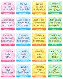 Sticker Pack: Faith Verses Sticker Pack: Faith Verses