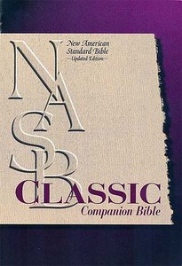 NASB Classic Companion Black (Nasb 1995 Update) NASB Classic Companion Black (Nasb 1995 Update)