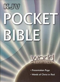 KJV World Pocket Black Snap KJV World Pocket Black Snap