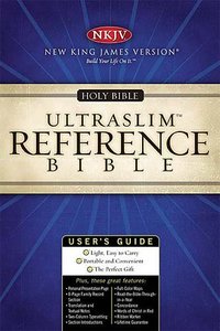 NKJV Ultraslim Reference Burgundy NKJV Ultraslim Reference Burgundy