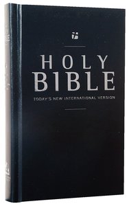 TNIV Economy Black Hardcover TNIV Economy Black Hardcover