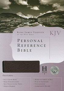 KJV Personal Reference Bible Burgundy KJV Personal Reference Bible Burgundy