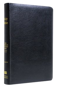 NASB Large Print Ultrathin Reference Bible Black NASB Large Print Ultrathin Reference Bible Black