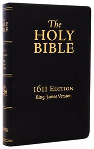 KJV Holy Bible 1611 Edition Black Includes Apocrypha KJV Holy Bible 1611 Edition Black Includes Apocrypha