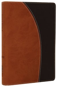 NIV Compact Thinline Bible Tan/Black Duo-Tone (Red Letter Edition) NIV Compact Thinline Bible Tan/Black Duo-Tone (Red Letter Edition)