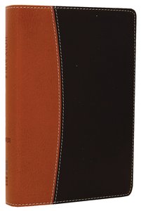 NIV Compact Thinline Reference Tan/Black Duo-Tone (Red Letter Edition) NIV Compact Thinline Reference Tan/Black Duo-Tone (Red Letter Edition)