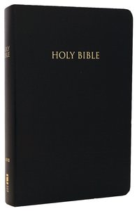 NIV Giant Print Reference Bible Black Leather Look (Red Letter Edition) NIV Giant Print Reference Bible Black Leather Look (Red Letter Edition)