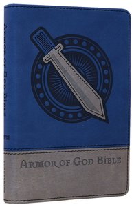 NIV Armor of God Backpack Bible Silver/Blue (Red Letter Edition) NIV Armor of God Backpack Bible Silver/Blue (Red Letter Edition)