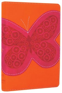 NIV Backpack Flutter Pink Duo-Tone Bible (Red Letter Edition) NIV Backpack Flutter Pink Duo-Tone Bible (Red Letter Edition)