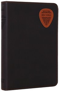 NLT Compact Bible Brown/Tan Guitar Pick (Black Letter Edition) NLT Compact Bible Brown/Tan Guitar Pick (Black Letter Edition)