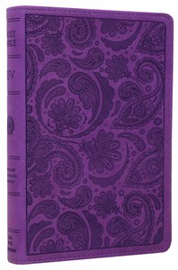 ESV Compact Bible Purple Paisley Design (Black Letter Edition) ESV Compact Bible Purple Paisley Design (Black Letter Edition)
