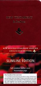 NRSV Slimline New Testament and Psalms Burgundy NRSV Slimline New Testament and Psalms Burgundy