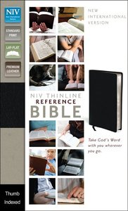 NIV Thinline Reference Bible Navy Indexed (Red Letter Edition) NIV Thinline Reference Bible Navy Indexed (Red Letter Edition)