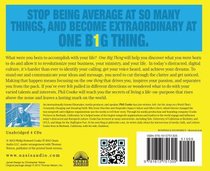 One Big Thing (Unabridged 4cds) One Big Thing (Unabridged 4cds)