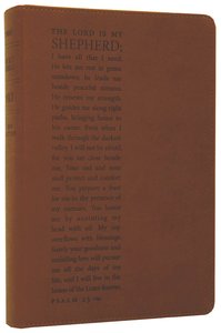 NLT Slimline Reference Bible Psalm 23 Chestnut (Red Letter Edition) NLT Slimline Reference Bible Psalm 23 Chestnut (Red Letter Edition)
