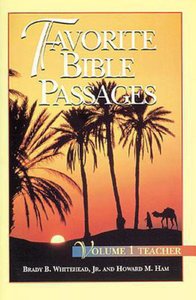 Favorite Bible Passages Volume 1 (Leaders Guide) Favorite Bible Passages Volume 1 (Leaders Guide)