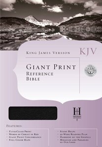 KJV Cornerstone Giant Print Reference Black Indexed (Red Letter Edition) KJV Cornerstone Giant Print Reference Black Indexed (Red Letter Edition)