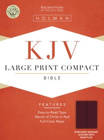 KJV Cornerstone Large Print Compact Burgundy Flap (Red Letter Edition) KJV Cornerstone Large Print Compact Burgundy Flap (Red Letter Edition)