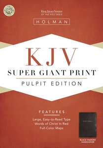 KJV Holman Pulpit Edition (Red Letter Edition) KJV Holman Pulpit Edition (Red Letter Edition)