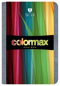 HCSB Large Print Compact Bible (Silver Colormax Leathertouch) HCSB Large Print Compact Bible (Silver Colormax Leathertouch)
