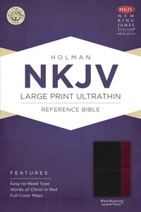 NKJV Large Print Ultrathin Reference Bible Slate Blue NKJV Large Print Ultrathin Reference Bible Slate Blue