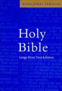 KJV Large Print Text Blue KJV Large Print Text Blue