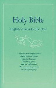 Holy Bible: English Version For the Deaf (2 Vols) Holy Bible: English Version For the Deaf (2 Vols)