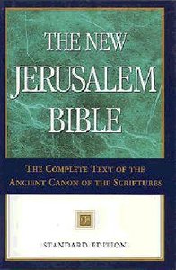 The New Jerusalem Bible Standard Edition The New Jerusalem Bible Standard Edition