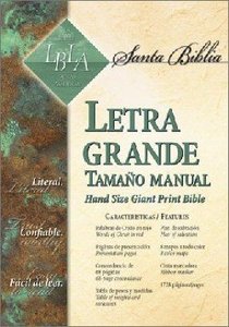 Lbla Santa Biblia Letra Grande Tamano Manual (Nasb Hand Size Giant Print) Lbla Santa Biblia Letra Grande Tamano Manual (Nasb Hand Size Giant Print)