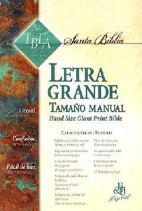 Lbla Letra Grande Tamano Manual Con Indice (Nasb Handsize Giant Print Black Indexed) Lbla Letra Grande Tamano Manual Con Indice (Nasb Handsize Giant Print Black Indexed)
