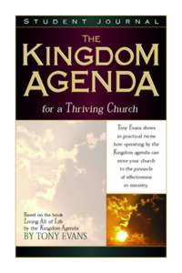 Thriving Church (Students Guide) (Kingdom Agenda Bible Study Series) Thriving Church (Students Guide) (Kingdom Agenda Bible Study Series)