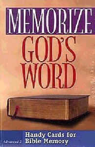 Memorize Gods Word: Advanced 2 Memorize Gods Word: Advanced 2