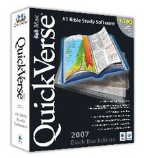Quickverse 2007 Macintosh Black Box Edition CDROM Quickverse 2007 Macintosh Black Box Edition CDROM