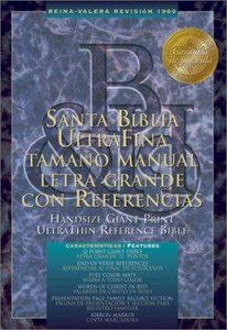 Nueva Biblia Rvr Lutrafina Tamano Manual Con Referencias Letra Grande Negro (Rvr Handsize Giant Print Ultrathin Reference Black) Nueva Biblia Rvr Lutrafina Tamano Manual Con Referencias Letra Grande Negro (Rvr Handsize Giant Print Ultrathin Reference Black)