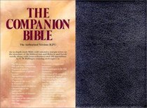 KJV Companion Bible, the Black/Indexed KJV Companion Bible, the Black/Indexed
