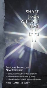 KJV Share Jesus Without Fear New Testament Black (Red Letter Edition) KJV Share Jesus Without Fear New Testament Black (Red Letter Edition)